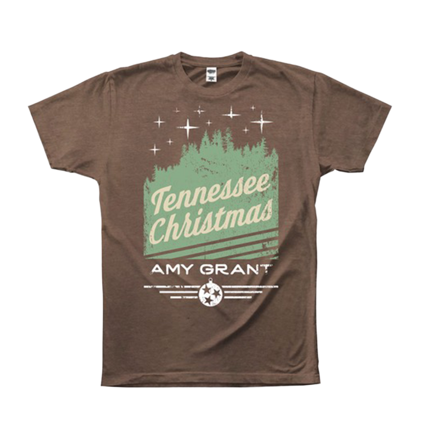 Brown TN Christmas Tee